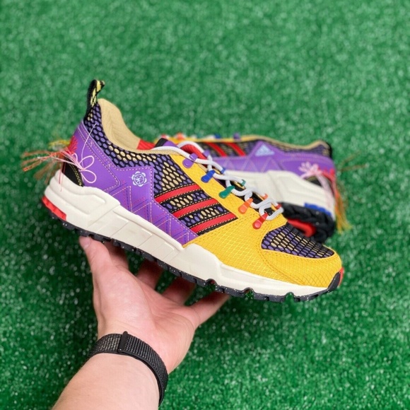 adidas Other - Adidas EQT Support 93 Sean Wotherspoon Low Mens Shoes Yellow GX3893 NEW Multi Sz